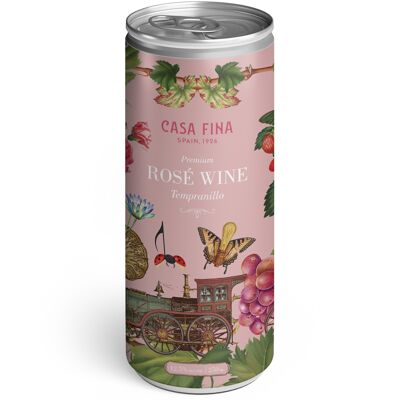 CASA FINA ROSE WINE CAN 250ml