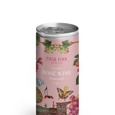 CASA FINA ROSE WINE CAN 250ml