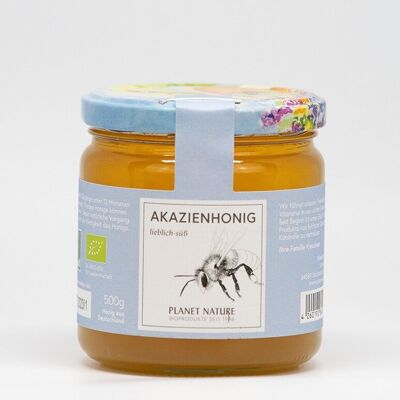 Organic acacia honey