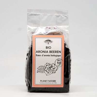 Bayas de aronia ecológicas