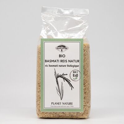 Organic basmati rice natural - 500g