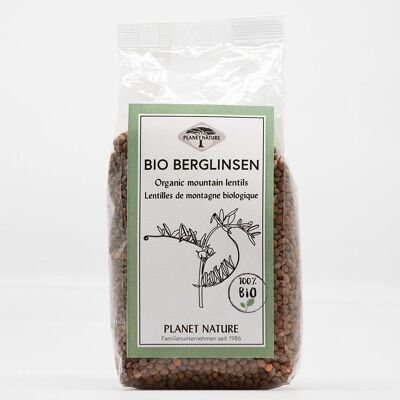 Organic mountain lentils - 500g