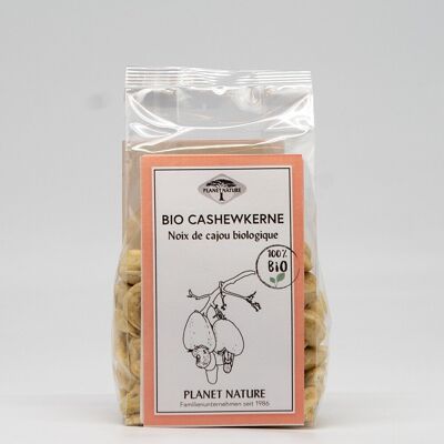 Organic cashew nuts - 125g