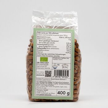 Haricots Bruns Hollandais Bio - 400g 2