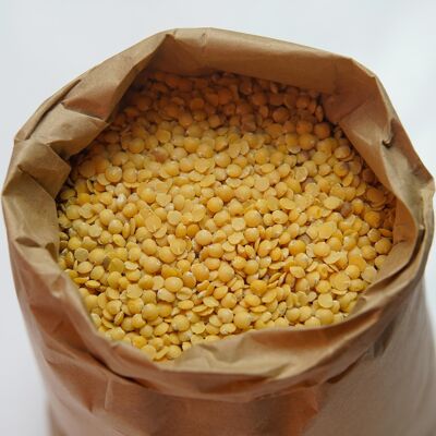 Organic yellow lentils - 5kg