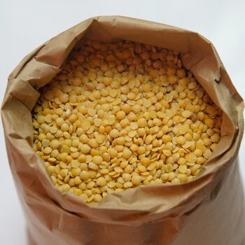 Lentilles jaunes bio - 5kg