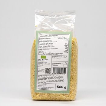 Millet doré bio - 500g 2