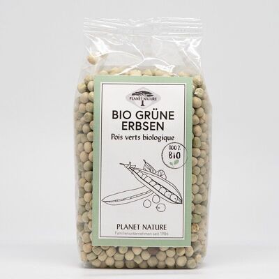 Organic green peas - 500g