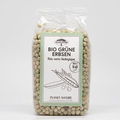 Bio grüne Erbsen - 500g