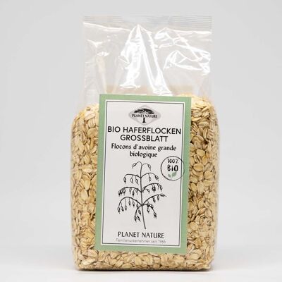 Farina d'avena bio foglia grande - 500g