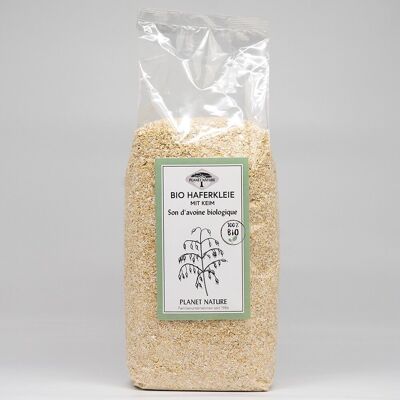 Organic oat bran with germ - 850g