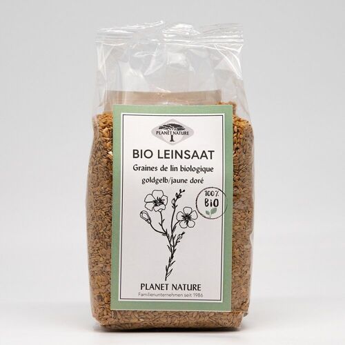 Bio Leinsaat goldgelb - 400g