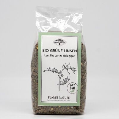 Organic lentils green - 500g