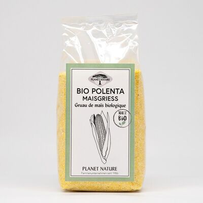 Sémola de maíz orgánica / polenta - 450g