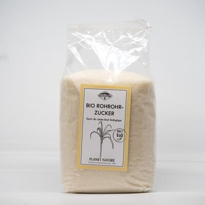 Organic raw cane sugar - 1kg