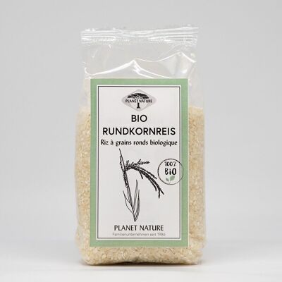 Arroz ecológico de grano corto - 500g