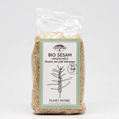 Organic unpeeled sesame - 400g