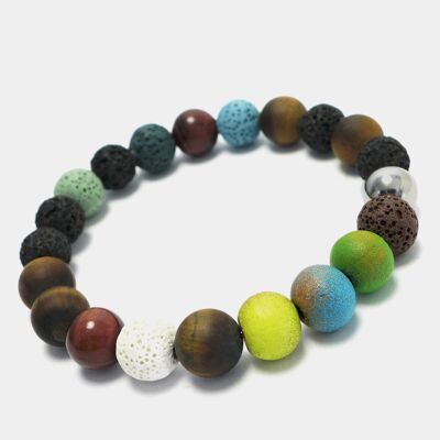 Pulsera de hombre "Pearl Power XT42" de perlas