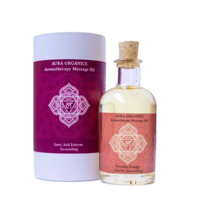 Organic Aromatherapy massage oil - Root Chakra Blend