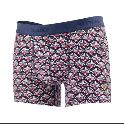 Boxer brief in organic cotton - Abstract Shell