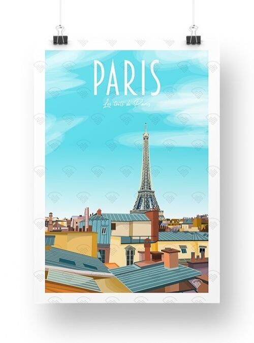 Paris - Vue des toits