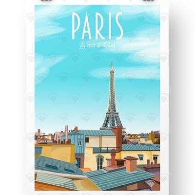 Paris - Aussicht vom Dach