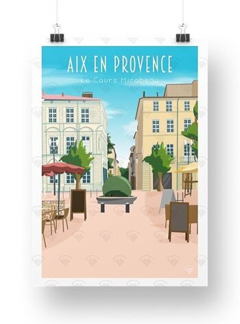 Aix-en-Provence - Cours Mirabeau