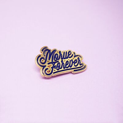 Enamelled pin's friend "Cod Forever"