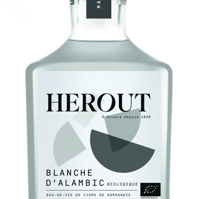 Blanche d'Alambic Bio Maison Hérout, Eau-de-vie de Cidre 70cl