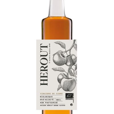 Vinaigre de Cidre Bio Maison Hérout 50cl