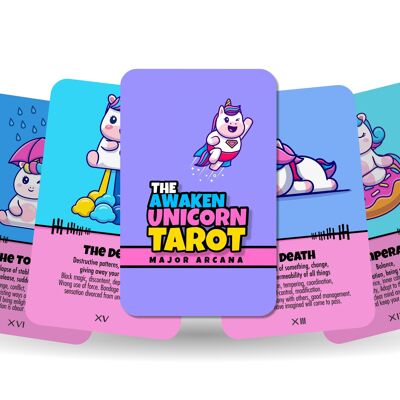 El Despertar del Unicornio Tarot - Arcanos Mayores