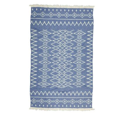 Serviette de hammam Kilim - denim