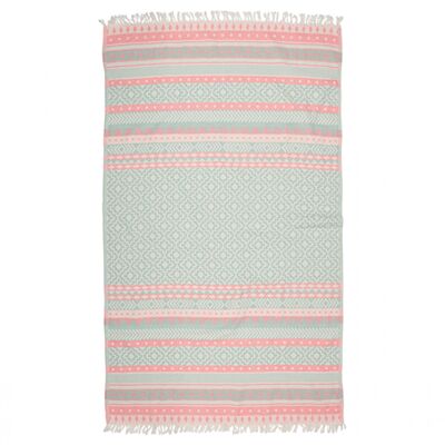 Lovely hamam towel - Sage Pink