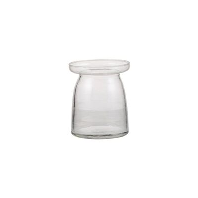 Glazen Vaas Bulb Collar - Clear