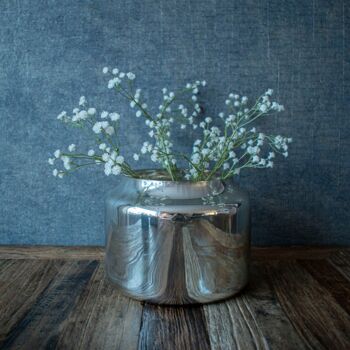 Vase décoratif Argent - Grand 3