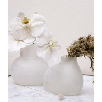 Vase en Verre Ampoule Orbe - transparent 4