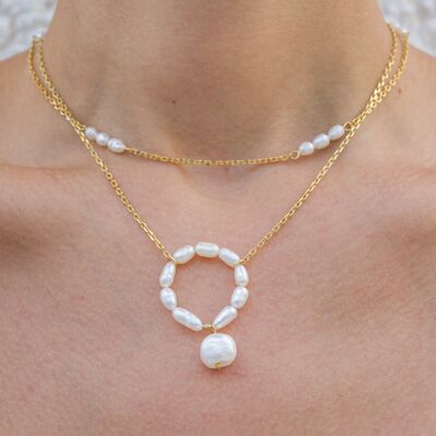 Minimal Pearls Necklaces