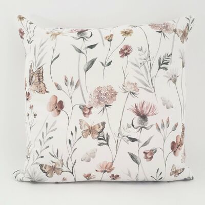 Stone pine pillow Decorative pillow Cushion Flower meadow