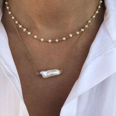Pearl Jewellery, Rosario Necklace