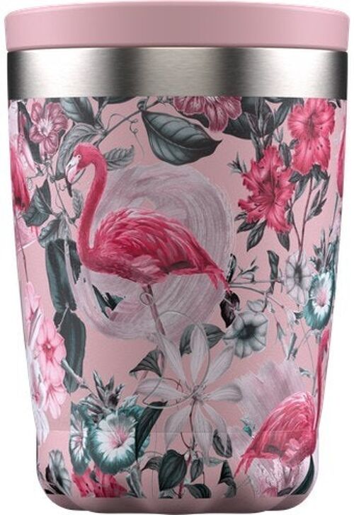 Coffee Cup-340ml-Tropical-Flamingo