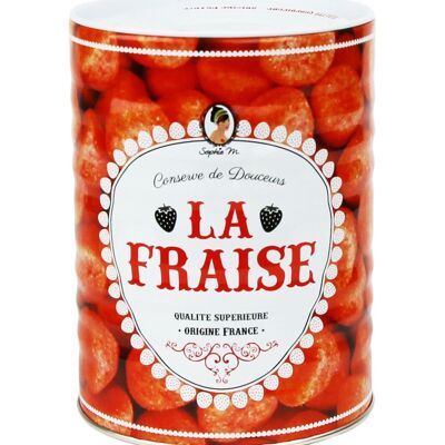 Conserve de douceurs au goût de FRAISE 180g