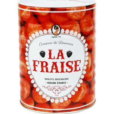 Canned sweets with STRAWBERRY flavor 180g