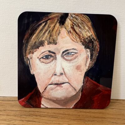 Coasters of international politicians - Angela Merkel politician