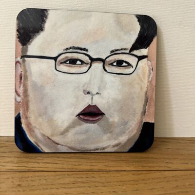 Coasters of international politicians -  Kim