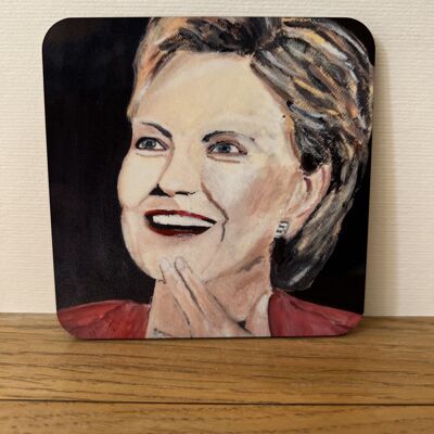 Coasters of international politicians - Hillery Clinton