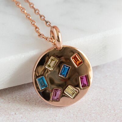 Hope Necklace Rose Gold