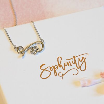 Grow Your Dreams Infinity Necklace Silver