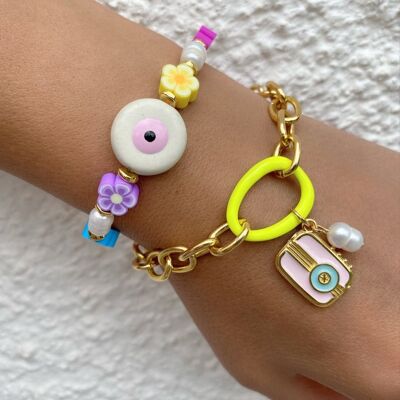 Multicolor Summer Charms Bracelets