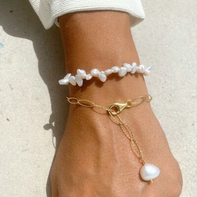 Freshwater Pearls Beaded Bracelet
