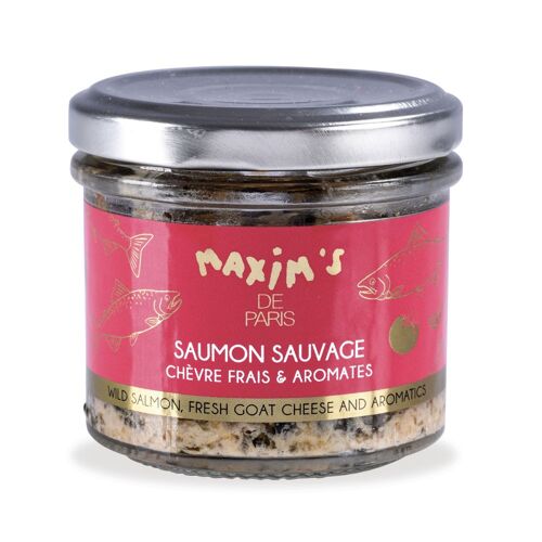 Tartinable Saumon sauvage au chèvre frais & aromates